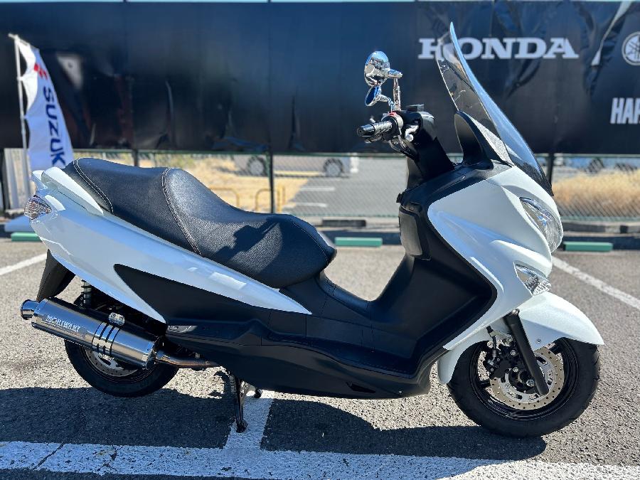 ☆12万円 バーグマン200 実働車 ETC付き スズキ バーグマン CH41A