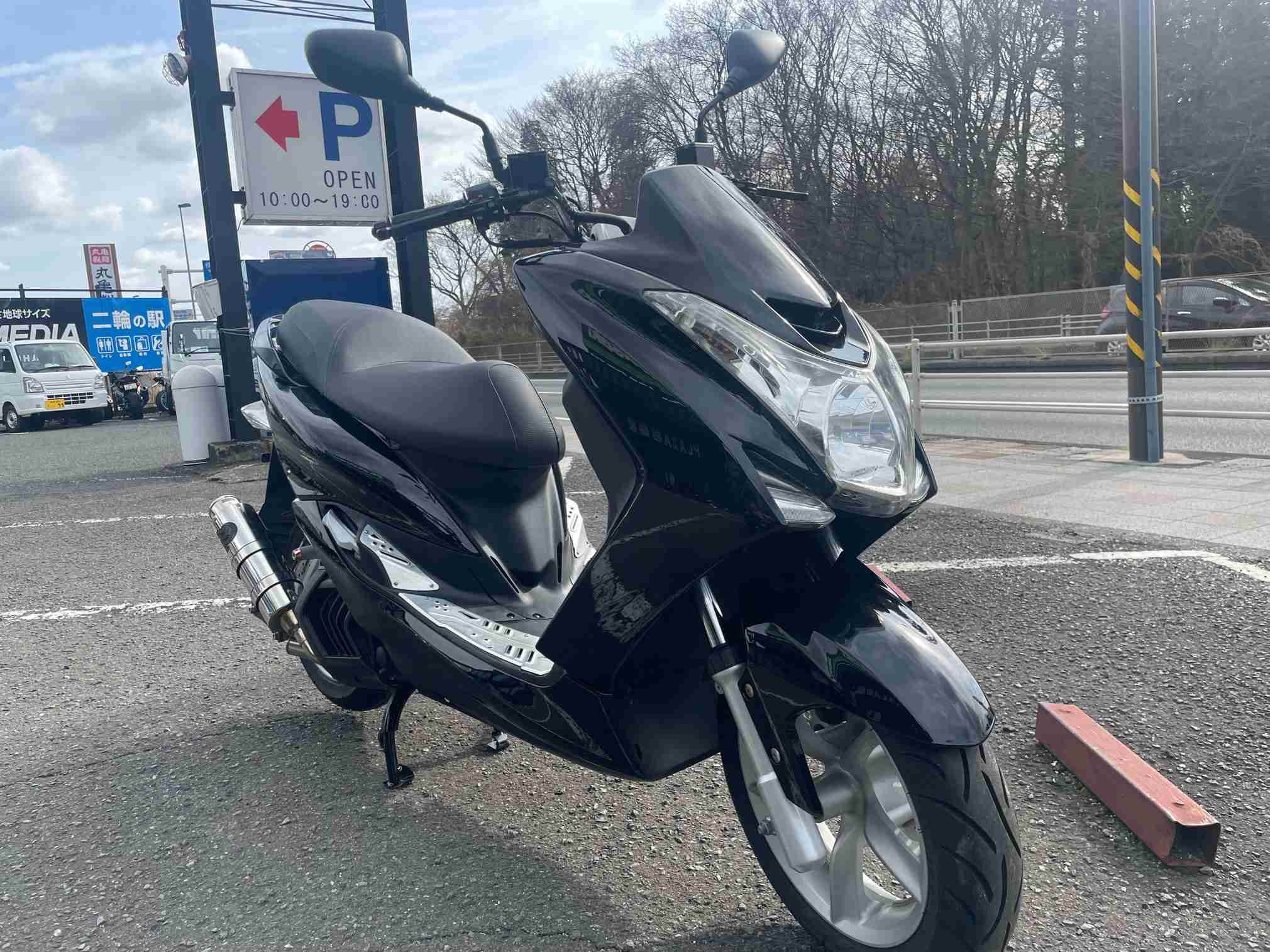 2018 マジェスティ155S 青 SG52J 通勤通学、ウーバーに 低