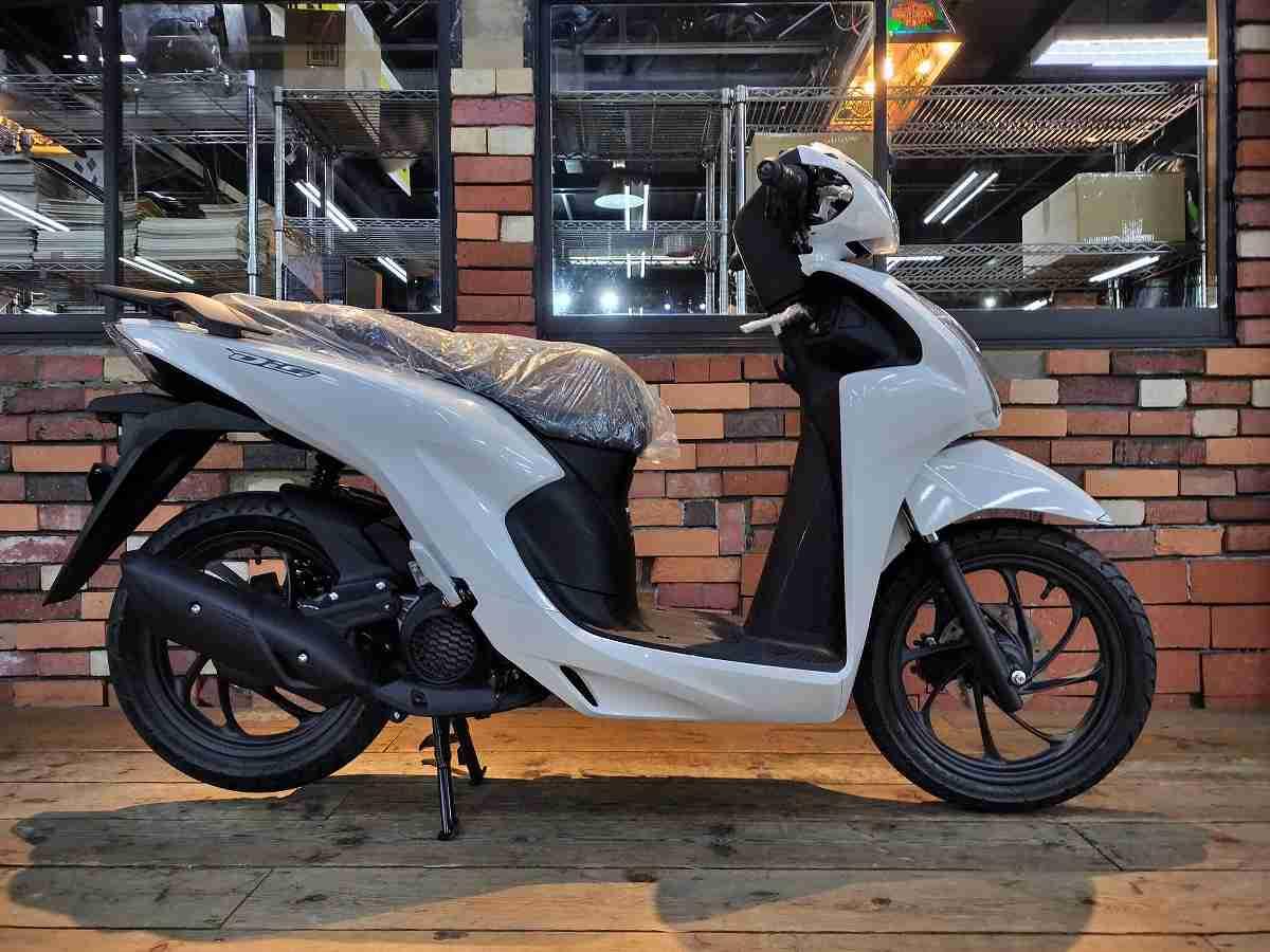 茅ヶ崎発 ホンダdio110 ホワイト 低走行（中古バイクを探す 